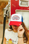 Star Spangled Cowgirl Trucker HatMultiOS