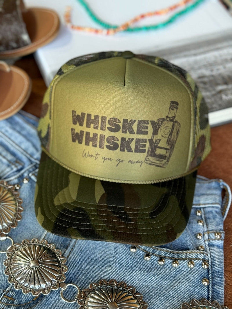 Whiskey Whiskey Trucker Hat