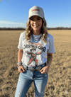 Wrangling Christmas Cheer Graphic Tee