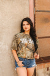 Yee-Haw Tree Camo Graphic Tee